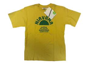 名作 UNDERCOVER NIRVANA カレッジロゴ Tシャツ イエロー サイズM アンダーカバー 新品