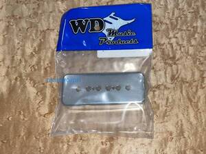 訳有 新品 WD Music純正 P-90 Pickup Cover Pickup Cover Nickel GibsonギブソンSize ハムバッカー ピックアップ カバー 弦間 ピッチ 10mm