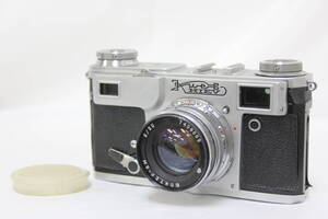 【返品保証】 キエフ Kiev ゾルキー Zorki Jupiter-8M 50mm F3 カメラ v7222