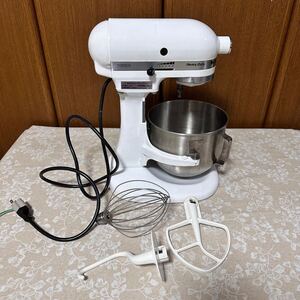 動作確認済み KitchenAid キッチンエイド ミキサー K5SS 国内仕様 変換プラグ付き