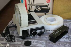 HANIMEX Slide Projector RONDETTE 1200A ハニメックス スライド映写機 120コマ ロータリーマガジン2個付き