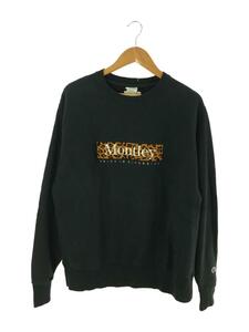 Montley◆Montley×Champion/リバースウィーブ/スウェット/M/コットン/黒色