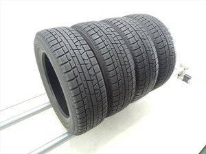 185/60R15 ヨコハマ ice GUARD iG50 PLUS 2018年製 4本 冬タイヤ 手渡し可!個人宅着払いJ328