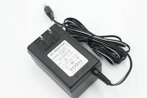 [M-TN 097] TOTO　ACアダプタ　55067R EMFT 　入力AC100V　出力DC9.5V 650mA