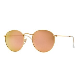 Rayban レイバン RB3447 112/Z2 50mm ROUND METAL ラウンド ピンクミラー Sunglasses サングラス rb3447-112-z2-50mm