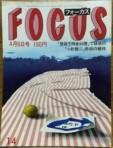 FOCUS/フォーカス　昭和59年4月6日号