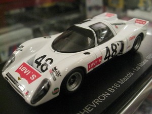 ★スパークダイキャスト製1/43シェブロンB16 マツダ-ルマン1970 #48 リーバイス☆クリアーケース*外箱無し