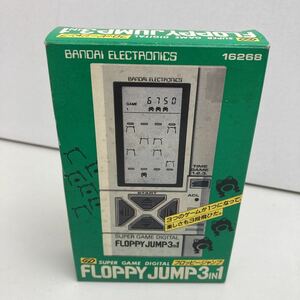 ◇◇レア品◇BANDAI◇FLOPPY JUMP 3IN1◇フロッピージャンプ◇SUPER GAME DIGITAL ◇未使用品◇美品◇当時物◇昭和レトロ◇絶版◇希少