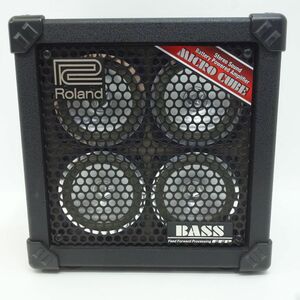 093 Roland ローランド MICRO CUBE BASS RX ベース用 アンプ コンボアンプ 本体のみ ※ジャンク