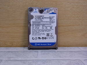 △E/234●ウェスタンデジタル Western Digital☆2.5インチHDD(ハードディスク)☆320GB SATA300 5400rpm☆WD3200BPVT☆中古品