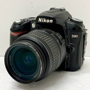 【動作確認済み】 Nikon D90 デジタル一眼レフカメラ AF-S DX NIKKOR ED ズーム レンズ 18-55mm 1:3.5-5.6GⅡ ニコン ニッコール 中古