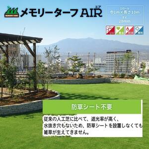 人工芝 メモリーターフAIR 　高級形状記憶人工芝28mm　正規品