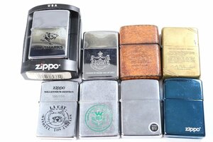 【8点】ZIPPO ジッポー オイルライター 喫煙具 喫煙グッズ ケース付き有り まとめ売り 2525-AS