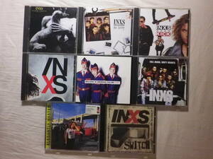 『Inxs アルバム8枚セット』(Shabooh Shoobah,The Swing,Kick,X,Welcome To Wherever You Are,Full Moon Dirty Hearts,Elegantly Wasted)