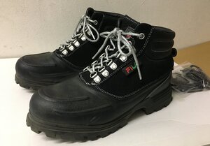 ◆FILA フィラ FILA WEATHERTEC × Tha Jointz ウェザーテック × ザ ジョインツ ブーツ　シューズ　サイズJP 25.5cm 黒　美