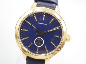 355951【1円スタート】TORY BURCH トリーバーチ 稼動品 TWB1203 コリンズ 111801 レディース 時計 クオーツ ケース38mm