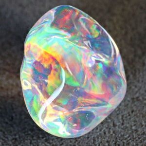 3.235ct 天然ウォーターオパール メキシコ産 バロック 遊色 最高品質〔Mexican opal 宝石 jewelry natural ナチュラル 裸石 loose ルース〕