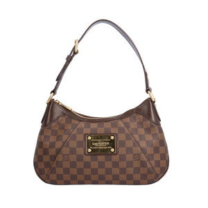 ルイヴィトン テムズPM ダミエ ショルダーバッグ ダミエキャンバス M56384 ブラウン レディース LOUIS VUITTON 中古 美品