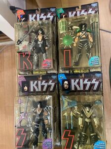 KISS・ウルトラアクションフィギュア・ロゴ・４体セット・キッス