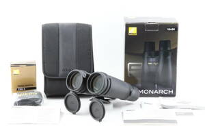 AB+ (良品) Nikon MONARCH 5 モナーク 16x56 56口径 4.1° 三脚座アダプターTRA-3付き 双眼鏡 初期不良返品対応 領収書発行可能