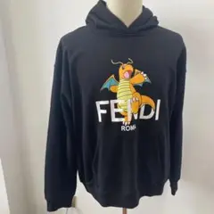 FENDI フェンディ Pokémon ポケモン スウェットパーカー メンズ L