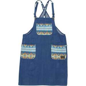 ペンドルトン ニューオーバーオールエプロン ウィズデニム サミットピーク フリー #19801816-902 New Overall Apron with Denim PENDLETON