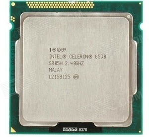 Intel Celeron G530 SR05H 2C 2.4GHz 2MB 65W LGA 1155 CM8062301046704