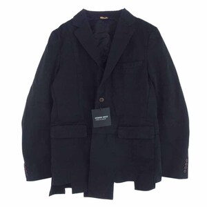 COMME des GARCONS HOMME DEUX コムデギャルソンオムドゥ 24AW DM-J045 ポリ縮絨 チェック 2B テーラード ジャケット【極上美品】【中古】