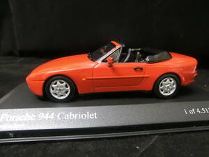 1/43　ポルシェ　944　カブリオレ　1991　レッド　