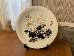 則武 ノリタケ Noritake 日本陶器会社 飾皿 石川英鳳 プレート 大皿