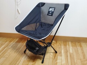 限定品　希少　Helinox x ATHLETICS FAR EAST 通称AFE ヘリノックス　AFE Chair One ブラック