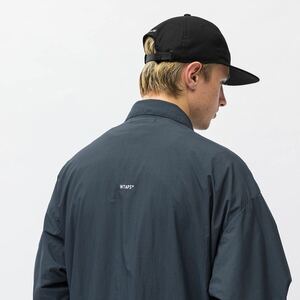 WTAPS CHIEF / JACKET / NYLON. WEATHER. SIGN 232TQDT-JKM01 NAVY ダブルタップス シェフ コーチジャケット サイズ2 M