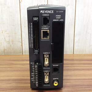 ●【AH-05548】中古品 KEYENCE キーエンス デジタル画像処理システム/コントローラ CV-2000 【レターパックプラス・送料全国一律520円可】