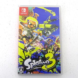 ★中古★Nintendo Switchソフト スプラトゥーン3 (スプラ/ニンテンドー/スイッチ/スイッチソフト)★【GM646】