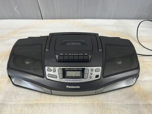 【送料込】動作確認済み Panasonic パナソニック CDラジカセ RX-DS18 録音OK 乾電池併用