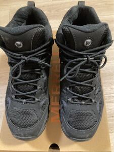 メレル MERRELL モアブ3 シンセティック ミッド ゴアテックス MOAB 3 SYN MID GTX トレッキングブーツ ブラック 29cm J500249