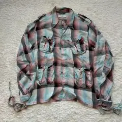 SUGARHILL Ombre Panama Fatigue Shirt