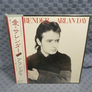 VA298●2405/帯付/アラン・デイ「愛・サレンダー」LP(アナログ盤)