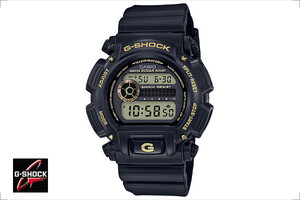 カシオ G-SHOCK ブラック&ゴールド DW-9052GBX-1A9JF