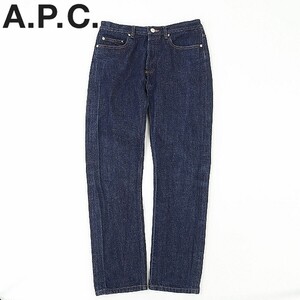 ◆A.P.C. アーペーセー NEW STANDARD JEAN CLASSIQUE ニュースタンダード セルビッチ デニム パンツ ジーンズ インディゴ 30