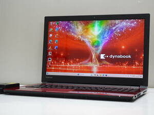 ★美品★東芝 Dynabook AZ65/ER 第7世代 Core i7 7500U メモリ8GB 新品SSD512GB Win11 Office 15.6インチ フルHD USB-C カメラ 管BG-551