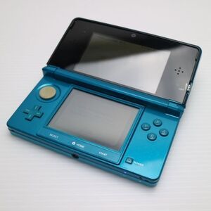 美品 ニンテンドー3DS アクアブルー 即日発送 game 任天堂 本体 あすつく 土日祝発送OK