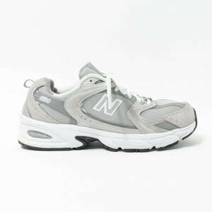 【1円スタート】New Balance ニューバランス MR530CK ランニングシューズ ローカットスニーカー 25.0cm 合皮 本革 メッシュ GRAY 男女兼用