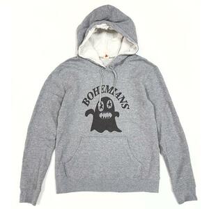 Bohemians ボヘミアンズ BOGEY RAYS SUEDE PULL PARKA ボギーレイズ フード スウェット パーカー XS/フーディ ハリウッドランチマーケット