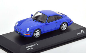 即決可★Newソリド1/43ポルシェ964RS 1992 ブルー☆