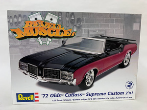 Revell 72 オールズモビル カトラス 1/25 レベル＊Hot Rod ホットロッド MOONEYES ムーンアイズ トランザム カマロ amt マリブ シェベル