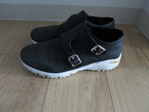 定価3万 ORPHIC オルフィック HELLION W.MONK ヌバックレザーダブルモンクシューズ 25.5㎝ スニーカー TOMO＆CO 1LDK エンダースキーマ