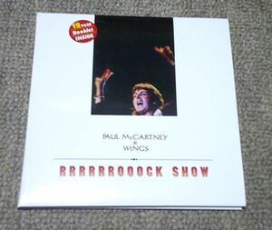 輸入盤1CD：BEATLES/PAUL MCCARTNEY & WINGS/RRRRRROCK SHOW/LA FORUM 1976/24P BOOKLET/24K GOLD CD/SBD/音質最高