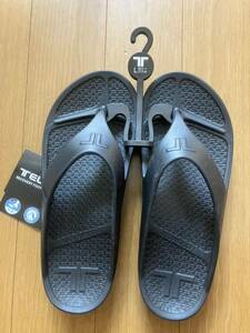 【新品】TELIC（テリック）サンダル FLIP FLOP BLACK 26.5～27.0ｃｍ