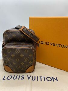 1円 LOUIS VUITTON ヴィトン LV アマゾン モノグラム ショルダーバック クロスボディ 肩がけ 斜めがけ ポシェット M45236 正規品 メンズ 